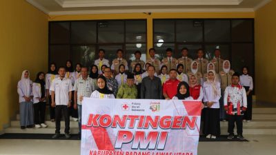 Dilepas Wakil Bupati, 30 Relawan Muda PMI Paluta Siap Harumkan Nama Daerah di Jumbara Sumut