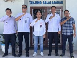 Pelindo Regional 1 Tanjung Balai Asahan dan Kepala Kantor Imigrasi Bahas Pembangunan PMI Lounge