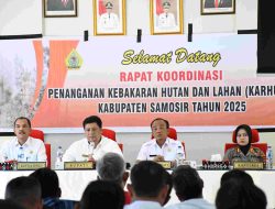 Samosir Siaga Karhutla: Pemkab Galang Kekuatan Cegah Api Membakar Alam