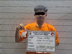 Polisi Tangkap Pemuda 22 Tahun Pengedar Sabu di Jalan Denai