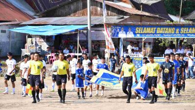 Bupati Cup III Resmi Bergulir, 29 Tim Adu Gengsi di Lapangan Pangururan
