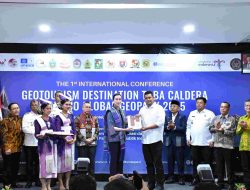Bupati Samosir Dampingi Gubernur Sumut di Konferensi Perdana Geowisata Kaldera Toba: Tekad Bersama Jaga Warisan Dunia
