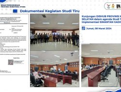 Tertarik Inovasi Simantan Gadis, Dishub Kalimantan Selatan Studi Tiru ke Dishub Sumut