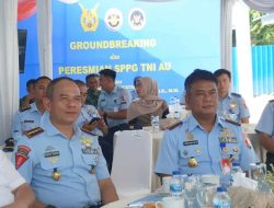 Lanud Soewondo Ikuti Ground Breaking dan Peresmian SPPG Secara Daring, Dipimpin Langsung Oleh Kasau