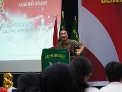 Kakanwil Kemenkum Sumut Berikan Pembekalan pada Pendidikan Magang Bersama Notaris dan Seleksi ALB