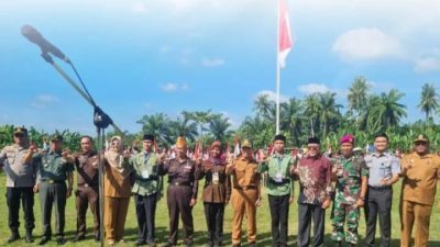 Karutan Pangkalan Brandan Hadiri Peringatan 78 Tahun Brandan Bumi Hangus