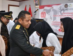 Brigjen TNI Josafath Serahkan Remisi untuk 2.198 Warga Binaan di Lapas Kelas I Medan