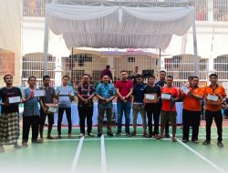Rutan Labuhan Deli Gelar Kegiatan Penyerahan Hadiah Pemenang Perlombaan Dalam Rangka HUT RI ke-80