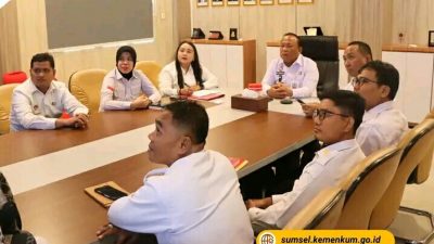 Kanwil Kemenkum Sumsel Ikuti Diskusi Strategi Kebijakan Terkait Implementasi Permenkum No. 16 Tahun 2021
