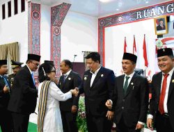 HUT ke-80 RI, Presiden Prabowo Sampaikan Pesan Persatuan dan Kemandirian Pangan, Bupati Samosir Ikut Simak di Paripurna DPRD