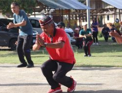 Senam Samosir Bergoyang Heboh, Dipimpin Langsung Ketua ISDMI Sumut