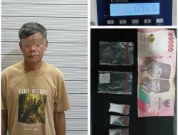 Sat Narkoba Polrestabes Medan Tangkap Pengedar Sabu di Jalan PDAM Tirtanadi