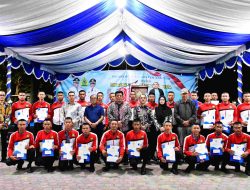 Bupati Samosir Beri Apresiasi dan Penghargaan Kepada Paskibraka