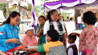 YGPP dan Pemkab Samosir Gelar Bakti Sosial, Warga Antusias Ikuti Pengobatan Gratis