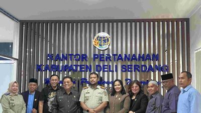 BPN Deli Serdang Terima DPRD, Bahas Sertipikat Rumah Ibadah hingga Sengketa Tanah