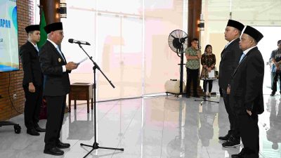 Wagub Sumut Lantik Dua Direktur BUMD, Tekankan Lima Prinsip Penting