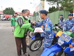 Patroli Gabungan Simpatik Indonesia, Dister Lanud Soewondo Bagikan Sembako dan Edukasi Anti-Hoaks Jelang HUT TNI ke-80