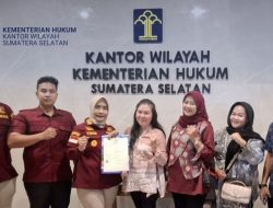 Kanwil Kemenkum Sumsel Fasilitasi Pencatatan Hak Cipta Motif Songket Khas Ogan Komering Ilir