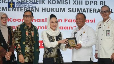 DPR RI Apresiasi Upaya Kanwil Kemenkum Sumsel Tingkatkan Kualitas Layanan Administrasi Hukum