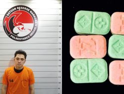 Polisi Sergap Pengedar Inex di Parkiran Apartemen Travelers Medan