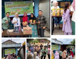 Warga Padati Pasar Murah Pegadaian di Paluta, Minyak Goreng Ludes Diserbu