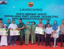 Kodam I/BB Luncurkan Kartu Berobat Gratis bagi Anak Panti dan Disabilitas