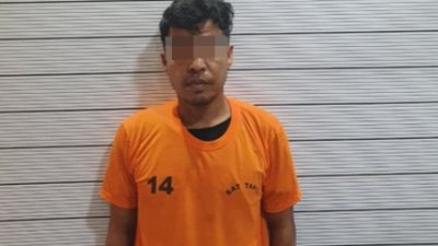 Polrestabes Medan Ringkus Seorang Pengedar Sabu di Desa Tembung Gang Pisang