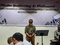 Rektor Unimed Ajak Media Bersama Bangun Citra Positif Dunia Pendidikan