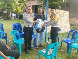 Tunjukkan Kepedulian dan Empati, Polres Langkat Kunjungi Keluarga Korban Laka Lantas