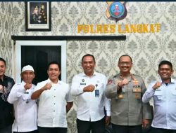 Sinergi Antarpenegak Hukum, Karutan Pangkalan Brandan Kunjungi Polres Langkat