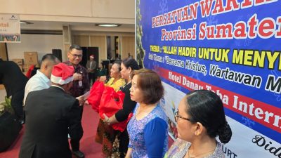 Perayaan Natal PWI Sumut 2025: Gubernur Dorong Pers Jaga Integritas di Tengah Tantangan Disrupsi Digital