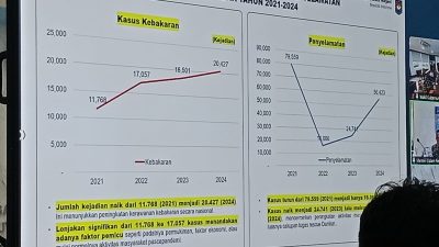 Kasus Kebakaran Nasional Naik Tajam, Penyelamatan Juga Meningkat pada 2024