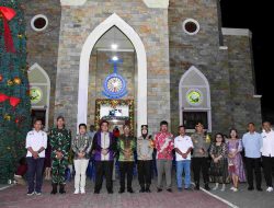 Bupati Samosir dan Forkopimda Pantau Keamanan Gereja pada Malam Natal