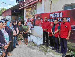 Ringankan Perekonomian Warga Terdampak Banjir Robi Barus Salurkan Bantuan