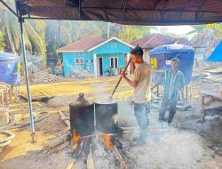 Sediakan Dapur Lapangan Hingga Bersihkan Rumah Warga, Polda Sumut Terus Hadir Pascabencana Batang Toru