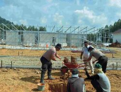 Dari Lahan Kosong ke Hunian Layak, Polda Sumut Percepat Pembangunan Rumah Warga Terdampak Bencana di Sipirok