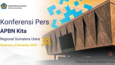 Ekonomi Sumut Tumbuh 4,55% pada Triwulan III-2025, APBN Jadi Motor Penurunan Kemiskinan dan Pengangguran