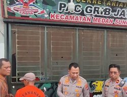 Polisi Bongkar Praktik Judi di Kantor Sekretariat Ormas di Medan Sunggal