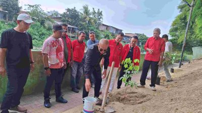 Ultah ke-79 Ibu Mega Dirayakan dengan Aksi Tanam Pohon di Sungai Deli, Robi Barus: Nasionalisme Itu Merawat Alam