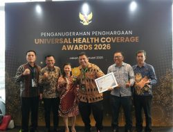 Tiga Kali Berturut-turut, Program BPJS Gratis Bupati Samosir Kembali Antar Raih UHC Award