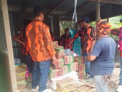 Pemuda Pancasila Besitang Salurkan Bantuan untuk Warga Terdampak Banjir