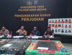Polisi Bongkar Kasus Judi Online, Konvesional dan Darat di Medan