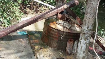 Pompa Air Rusak, Pasokan Air Bersih di Desa Halaban Terganggu
