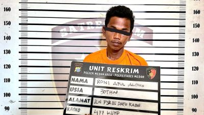 Pura-Pura Minta Sedekah, Pria di Medan Gasak HP Rp6 Juta, Terekam CCTV dan Diciduk Polisi