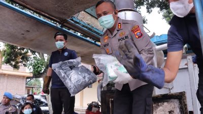 Polres Asahan Musnahkan 9,9 Kg Sabu dan 827 Vape Narkotika, Selamatkan 10.750 Jiwa