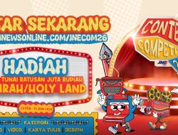 JNE Content Competition 2026 Dibuka, Hadiah Ratusan Juta hingga Umrah & Holy Land