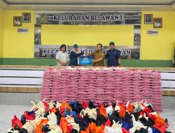 Pelindo Regional 1 Salurkan 5.815 Paket Sembako untuk Warga di Sekitar Pelabuhan