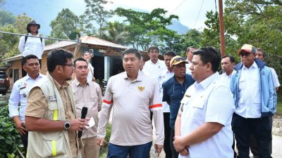 Menteri PKP Tinjau Samosir, 556 Rumah Dibedah dan 41,80 Hektare Kawasan Kumuh Ditata