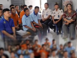 Haru di Balik Jeruji, Warga Binaan Rutan Tanjung Pura Khusyuk Ibadah Prapaskah Bersama Kemenag