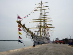KRI Bima Suci Sandar di Belawan, Pemko Medan Manfaatkan Momentum Promosi Budaya dan UMKM